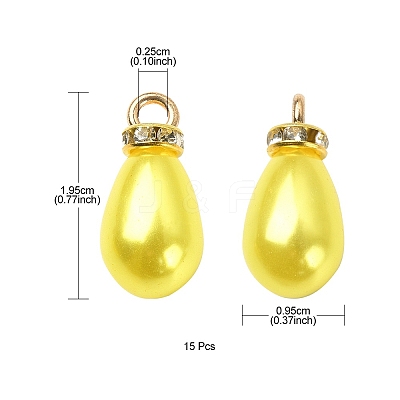 ABS Plastic Pendants KY-YW0001-25B-1