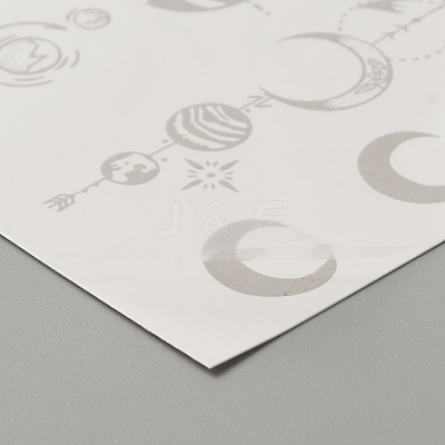 Cool Sexy Body Art Removable Temporary Tattoos Paper Stickers DIY-WH0387-60C-1