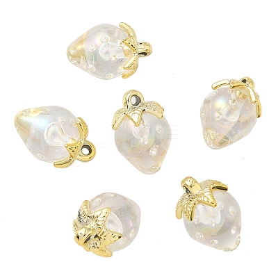 Transparent Acrylic Pendants OACR-I021-02C-1