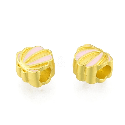 Alloy Enamel European Beads FIND-G035-59MG-1