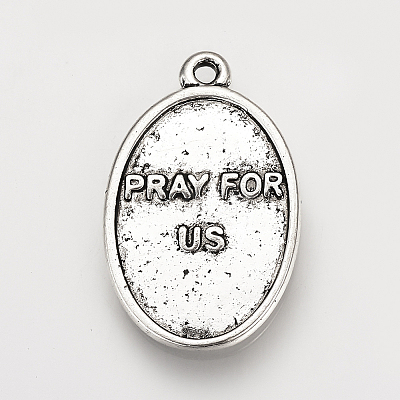 Tibetan Style Alloy Pendants LS-X-TIBE-Q078-09AS-RS-1