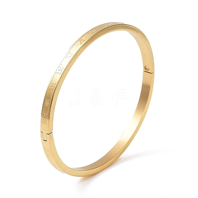 3Pcs 3 Color 304 Stainless Steel Bangles BJEW-F464-09-1
