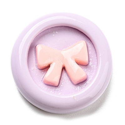 Opaque Resin Cabochons CRES-P025-B02-1