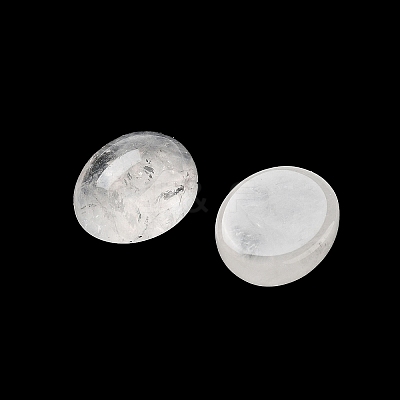 Natural Quartz Crystal Cabochons G-G145-01A-37-1