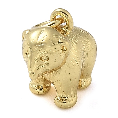 Rack Plating Brass Pendants KK-K392-21G-1