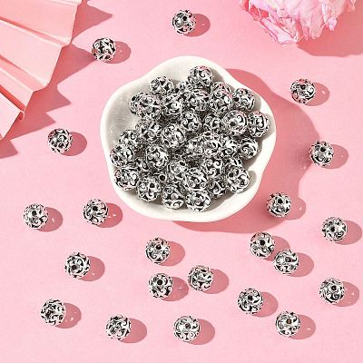Alloy Filigree Beads X-PALLOY-L118-04-1