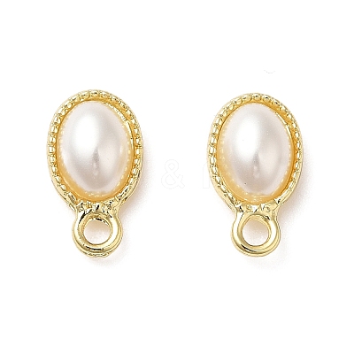 Alloy Stud Earring Findings FIND-I033-06G-1