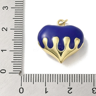 Rack Plating Brass Enamel Pendants KK-S366-05G-05-1