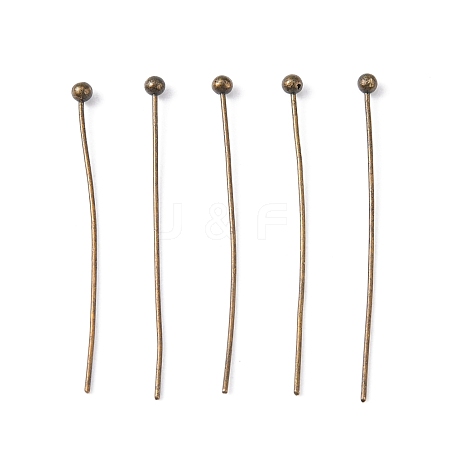 Brass Ball Head Pins RP0.5x30mm-AB-1