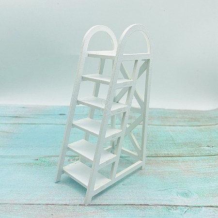 Dollhouse Wooden Ladder Toy PW-WG59266-01-1