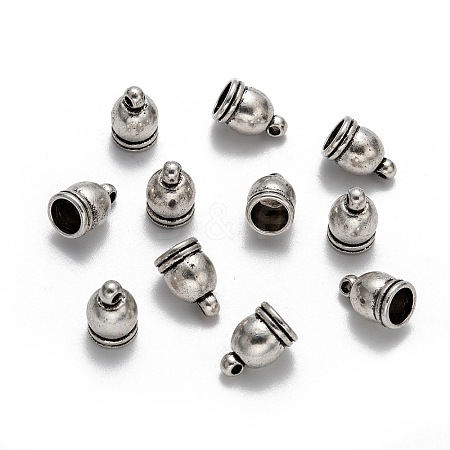 Tibetan Style Cord Ends LS-TIBE-4736-AS-LF-1
