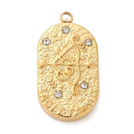 304 Stainless Steel Pendants LS-STAS-F349-03G-09-1