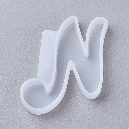 Letter DIY Silicone Molds DIY-I034-08N-1