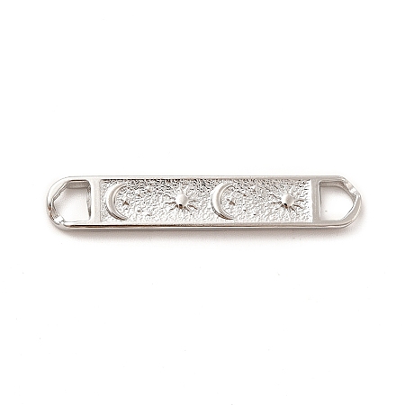 Tarnish Resistant 304 Stainless Steel Connector Charms STAS-F282-12P-1
