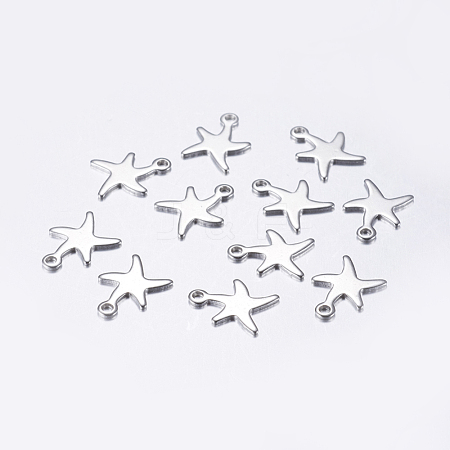Tarnish Resistant 201 Stainless Steel Charms STAS-L198-28P-1