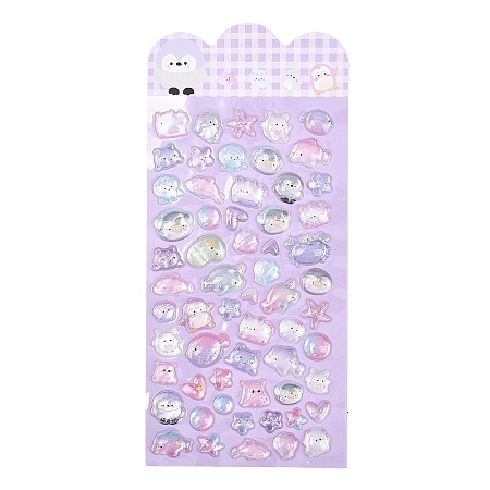 PET 3D Puffy Stickers STIC-NH0001-01B-1