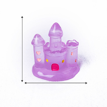 Resin Luminous Castle Mini Model PW-WGC3917-02-1