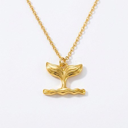 Brass Pendant Necklaces for Women WGA6662-03-1