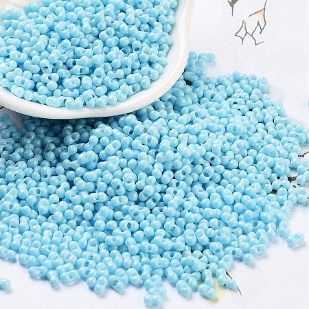 Baking Paint Glass Seed Beads X1-SEED-A033-05P-1