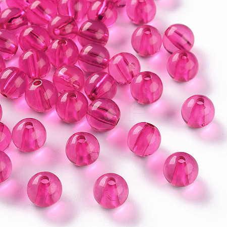 Transparent Acrylic Beads LS-X-MACR-S370-A10mm-706-1