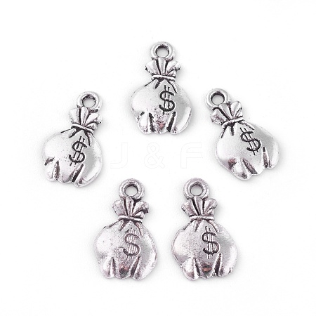 Tibetan Style Alloy Pendants PALLOY-WH0053-12AS-1