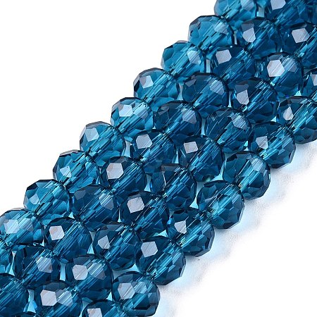 Glass Beads Strands EGLA-A044-T6mm-D27-1