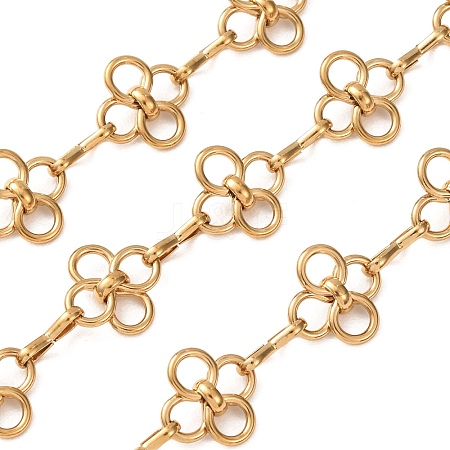 304 Stainless Steel Clover Link Chains SA-CBA66F5-01G-1