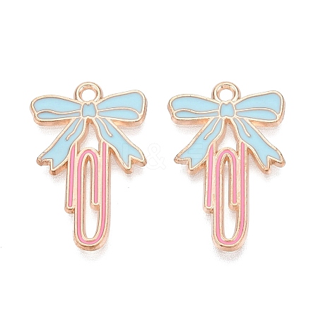 Alloy Enamel Pendants ENAM-Q004-01KCG-06-1