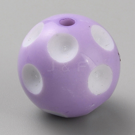 Acrylic Beads LS-MACR-WH20003-02K-1
