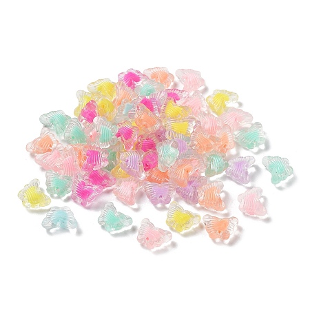 Transparent Acrylic Beads OACR-A027-10-1