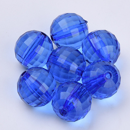 Transparent Acrylic Beads TACR-Q254-14mm-V44-1