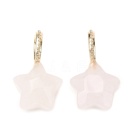 Natural Rose Quartz Pendants GG-CBAE2A3-02G-03-1