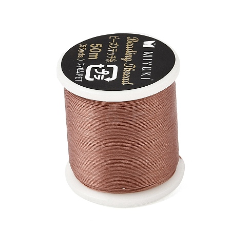Flat MIYUKI Nylon Beading Thread FB-CBA3435-01I-1