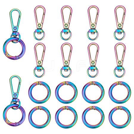 10Pcs Alloy Swivel Clasps DIY-PH0031-48-1
