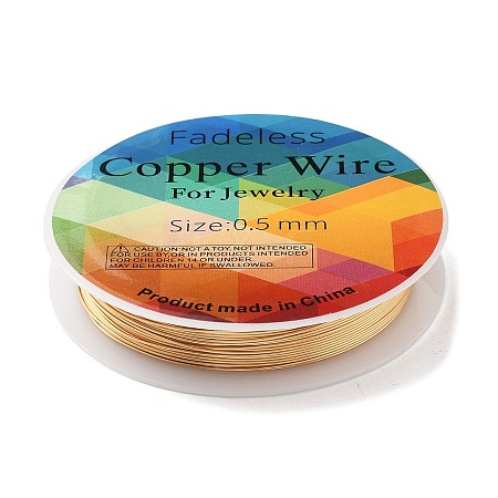 Copper Jewelry Wire CWIR-CW0.5mm-26-1