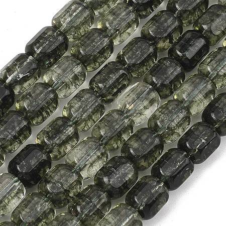Transparent Glass Beads Strands GL-A001-01A-10-1