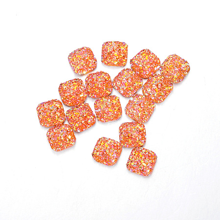 Resin Cabochons RESI-WH0026-02H-1
