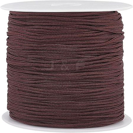 100 Yards Nylon Chinese Knot Cord NWIR-WH0020-03C-1