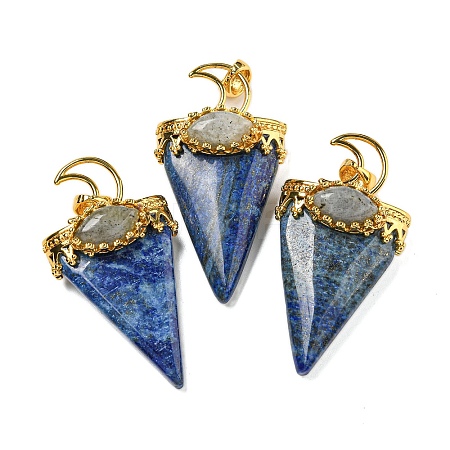 Natural Lapis Lazuli Big Pendants G-F639-06D-G-1