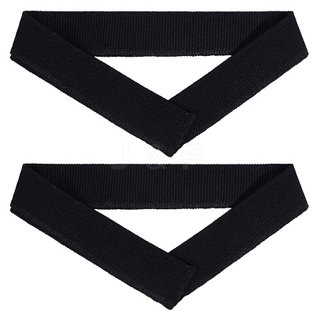 Cotton Elastic Ribbing Fabric for Cuffs DIY-WH0308-804C-1