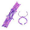 Handmade Polymer Clay Bead Bracelets Making AJEW-TAC00079-2