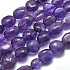 Natural Amethyst Beads Strands X-G-O186-B-05-1