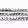 Tarnish Resistant 304 Stainless Steel Venetian Chains/Box Chains CHS-H016-02P-10M-1