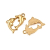 304 Stainless Steel Pendants STAS-A132-06G-G-2