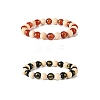Om Mani Padme Hum Beaded Bracelets BJEW-JB09060-1