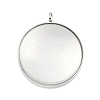 304 Stainless Stee Locket Pendants STAS-S132-15P-01-1