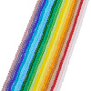 19 Stands 19 Colors Transparent Glass Beads Strands EGLA-TA0013-41-2