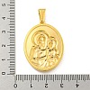 Ion Plating(IP) 304 Stainless Steel Pendants STAS-R231-18G-06-3