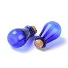 Glass Cork Bottles Ornament LS-AJEW-O032-02A-2