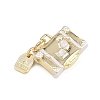 Brass Pendants KK-L246-04G-2